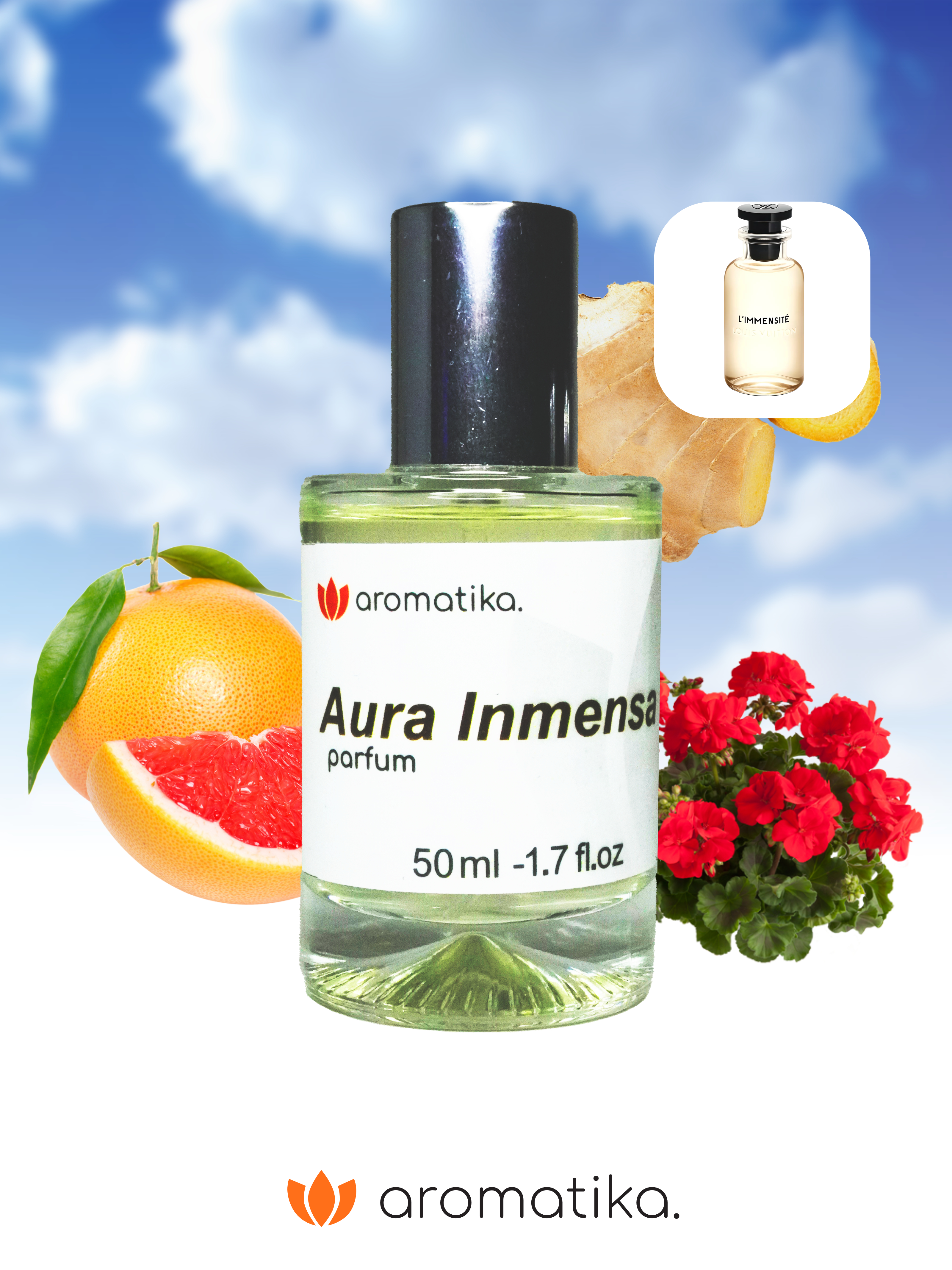 Aura inmensa ( Inspirado en Le immensité de Louis Vuitton)