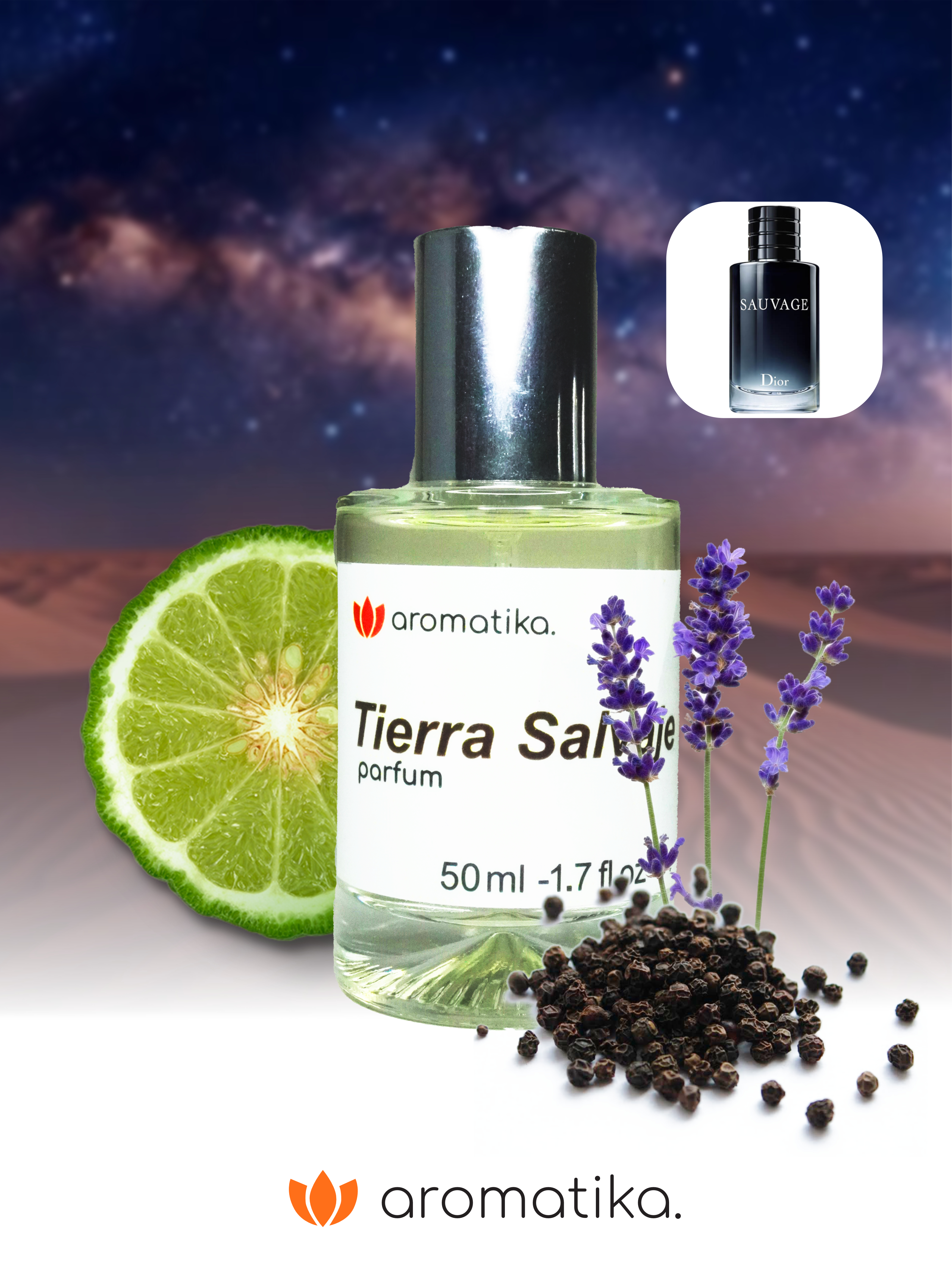 Tierra salvaje (Inspirado en Sauvage de Dior)